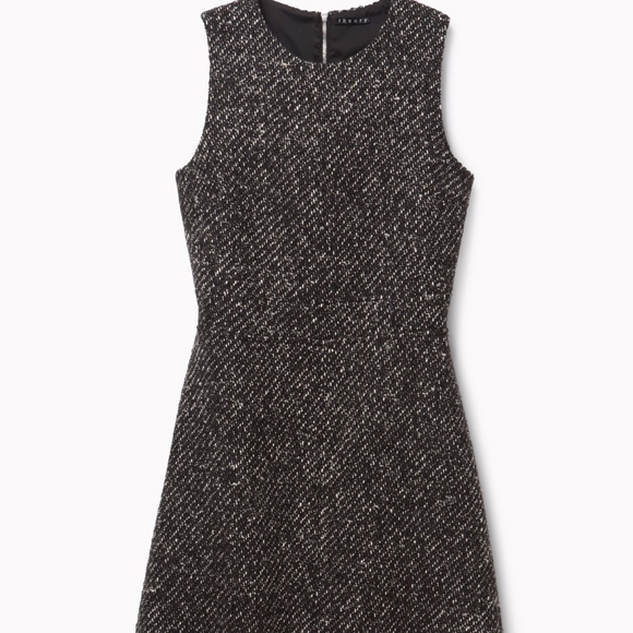 NWT $395 Theory 'Raneid Aldean' Wool A-line Dress in size 8! - Picture 2 of 6